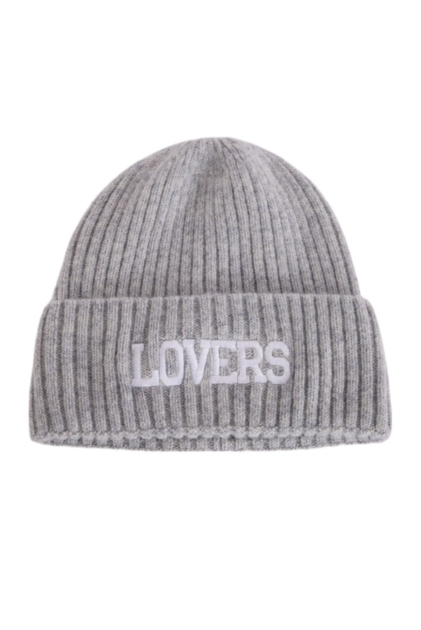 Bonnet laine grey LOVERS