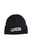 Bonnet laine black LOVERS
