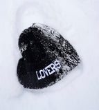 Bonnet laine black LOVERS
