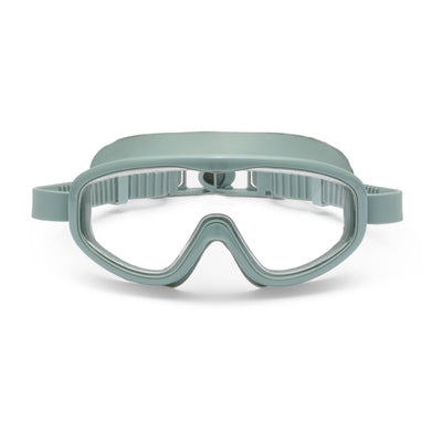 lunettes de piscine petites pommes vert d'eau