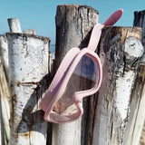 lunettes de piscine petites pommes rose