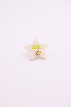 puce Heart gold