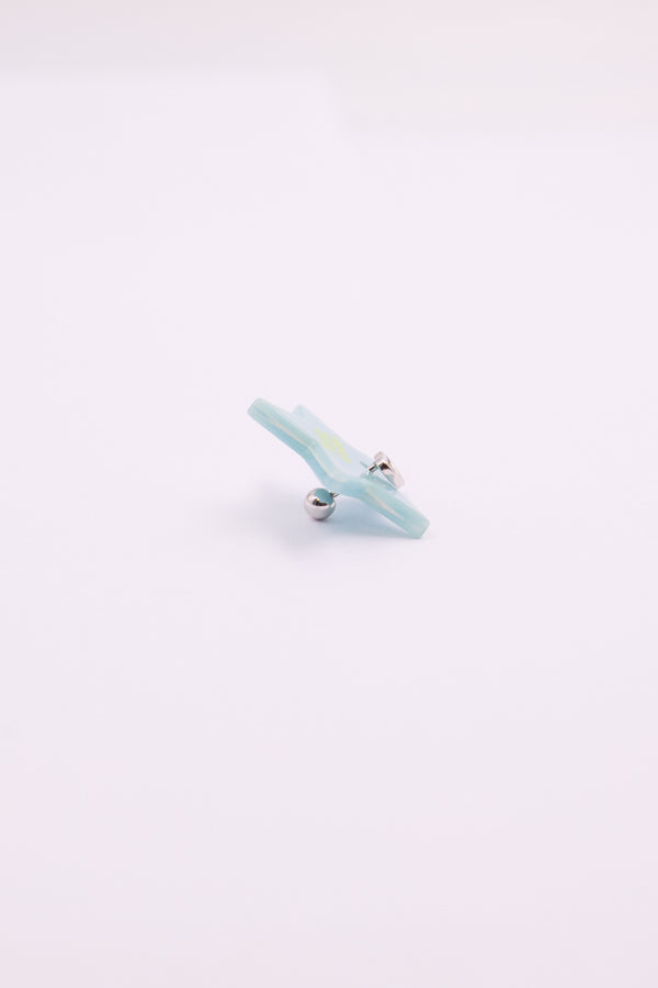 puce Heart silver