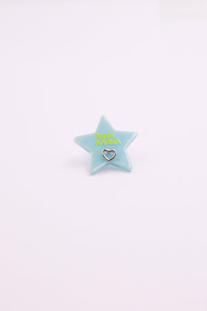 puce Heart silver