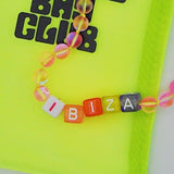 Bracelet glossy word
