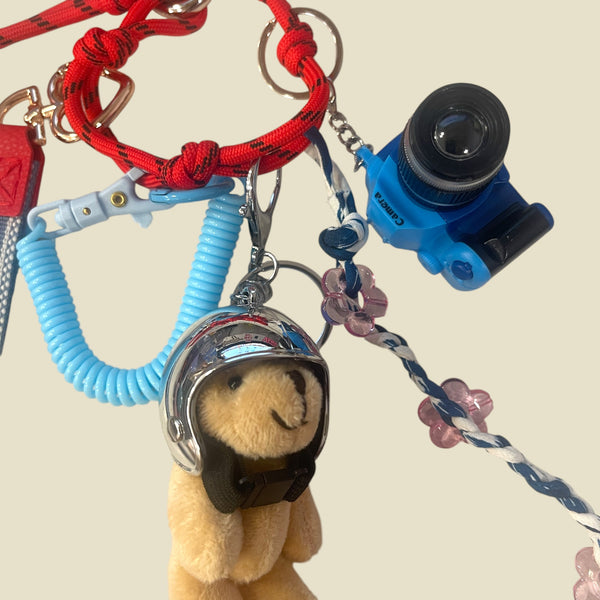 grigri de sac red bear silver