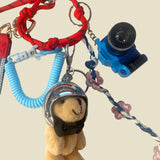 grigri de sac red bear silver