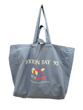 Maxi Tote Bag Bleu "BYRON BAY 92"