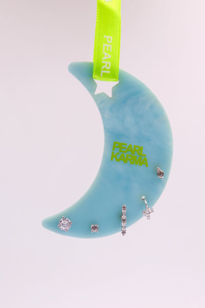 Set moon Jackson silver