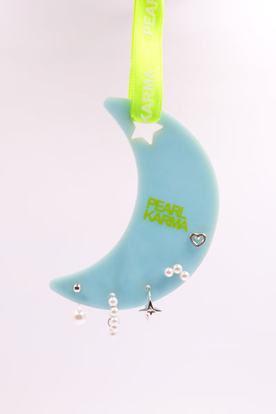 Set Moon James silver