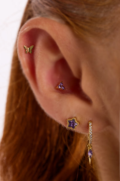 Set Moon Justin gold purple