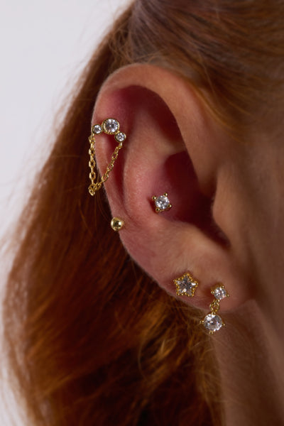 Set moon Leonardo gold