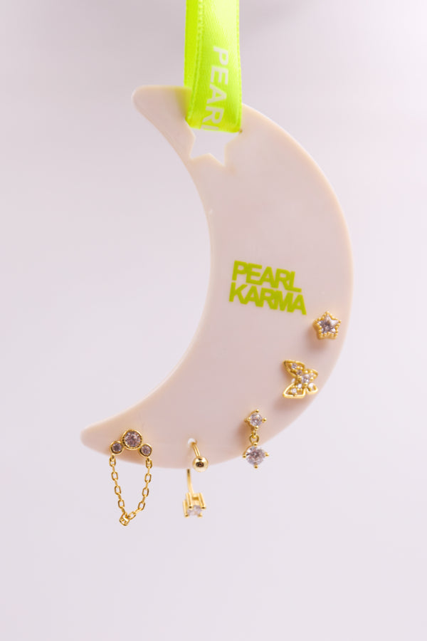 Set moon Leonardo gold