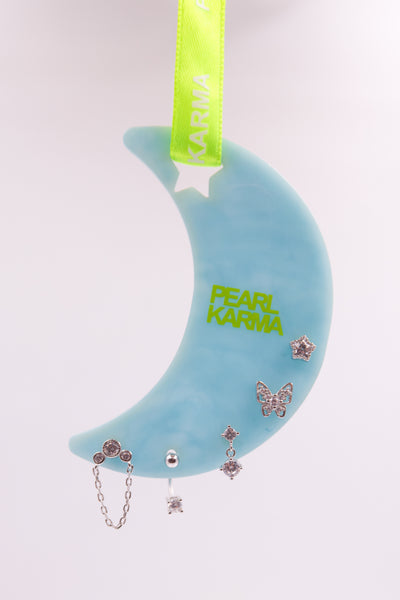 Set moon Léonardo Silver