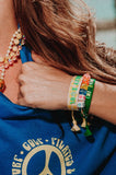 Bracelet glossy word