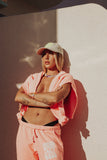pant neon coral