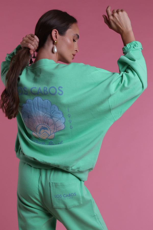 Sweatshirt  zippé mint Los Cabos