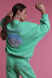 Sweatshirt  zippé mint Los Cabos