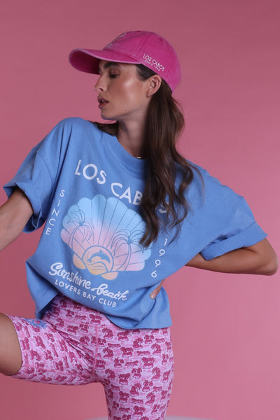 T-shirt Los Cabos blue