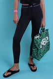 tote bag leo green