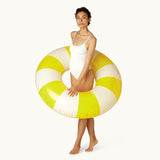 bouée petites pommes 120cm yellow