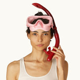 kit snorkelling petites pommes ruby/rose