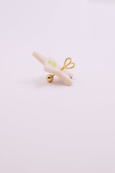 puce coeur Valentine gold