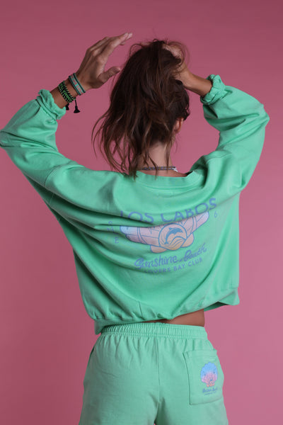Sweatshirt  zippé mint Los Cabos