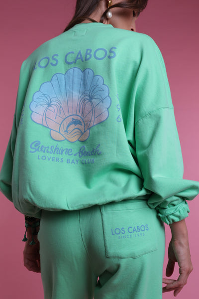 Sweatshirt  zippé mint Los Cabos