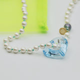 Collier coeur LBC X Pearl Karma
