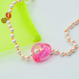 Collier coeur LBC X Pearl Karma
