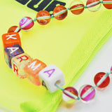 Bracelet glossy word