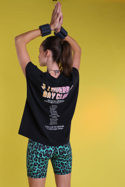 débardeur oversize black