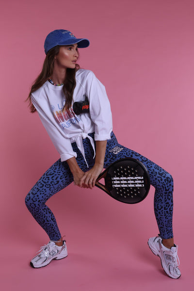 Legging leo blue