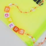 Bracelet glossy word