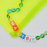 Bracelet glossy word