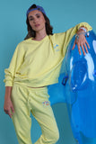 Sweatshirt crew byron bay yellow