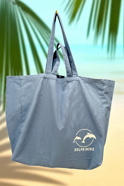 Maxi Tote Bag Bleu "BYRON BAY 92"