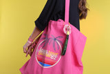 tote bag maxi pink
