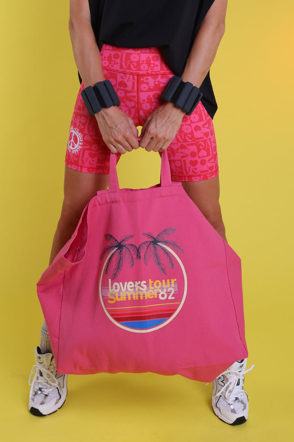 tote bag maxi pink