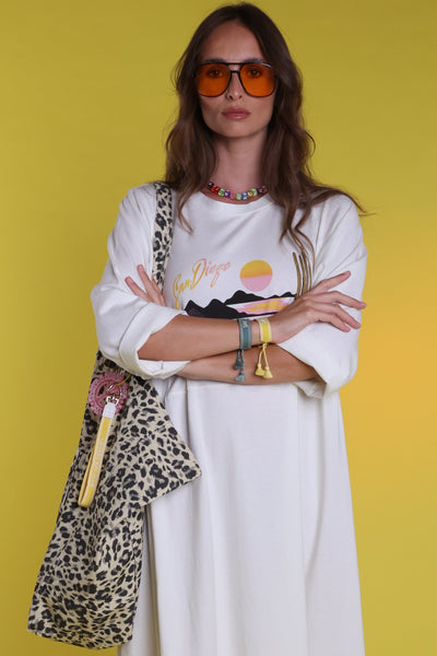 tote bag maxi leo yellow