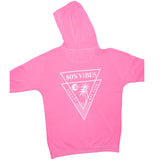 Hoodie dress néon pink