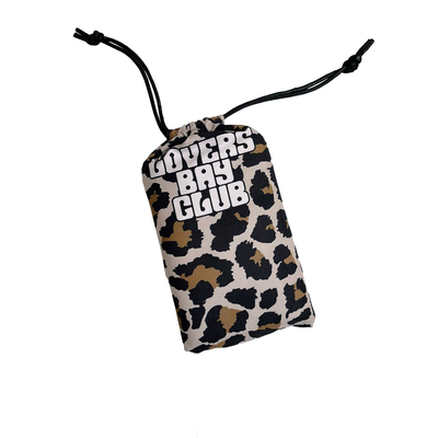 Beach towel léopard