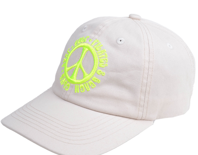 Casquette Peace cream
