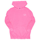Hoodie dress néon pink
