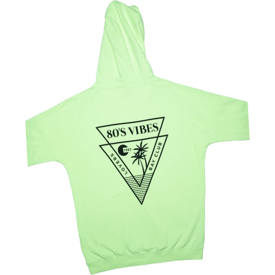 Sweat oversize “80’s Vibes” – l’iconique cocoon yellow