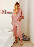 crew sweatshirt beach club pink