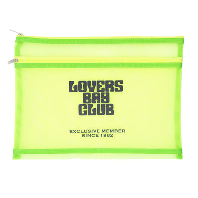 pochette néon yellow