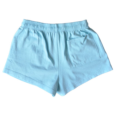 short 80's volley-ball light blue