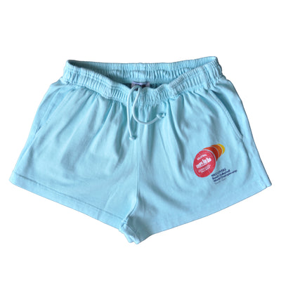 short 80's volley-ball light blue